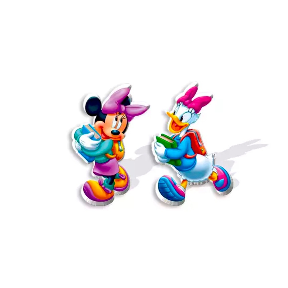 Donald Duck And Minnie Acrylic Stud Earrings